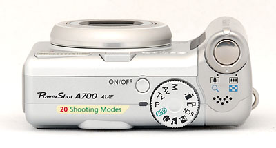 Canon A700 Review - Design - Imaging Resource