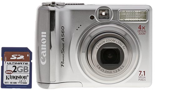 Canon A560 Review - Design - Imaging Resource