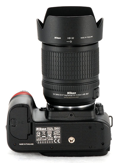 Nikon D80 Review - Design - Imaging Resource