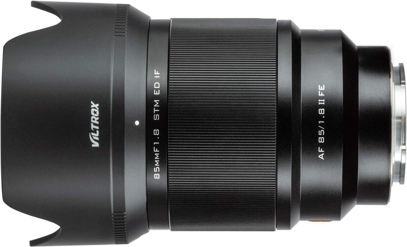 Viltrox AF 85mm f/1.8 II telephoto lens for Fujifilm X-mount with STM autofocus