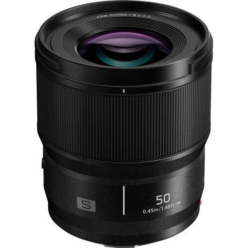 Panasonic Lumix S 50mm f/1.8 standard prime lens for L-Mount with linear motor AF