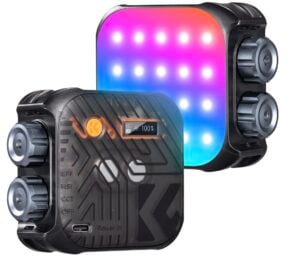 Photos of the K&F RGB Video Light from two sides