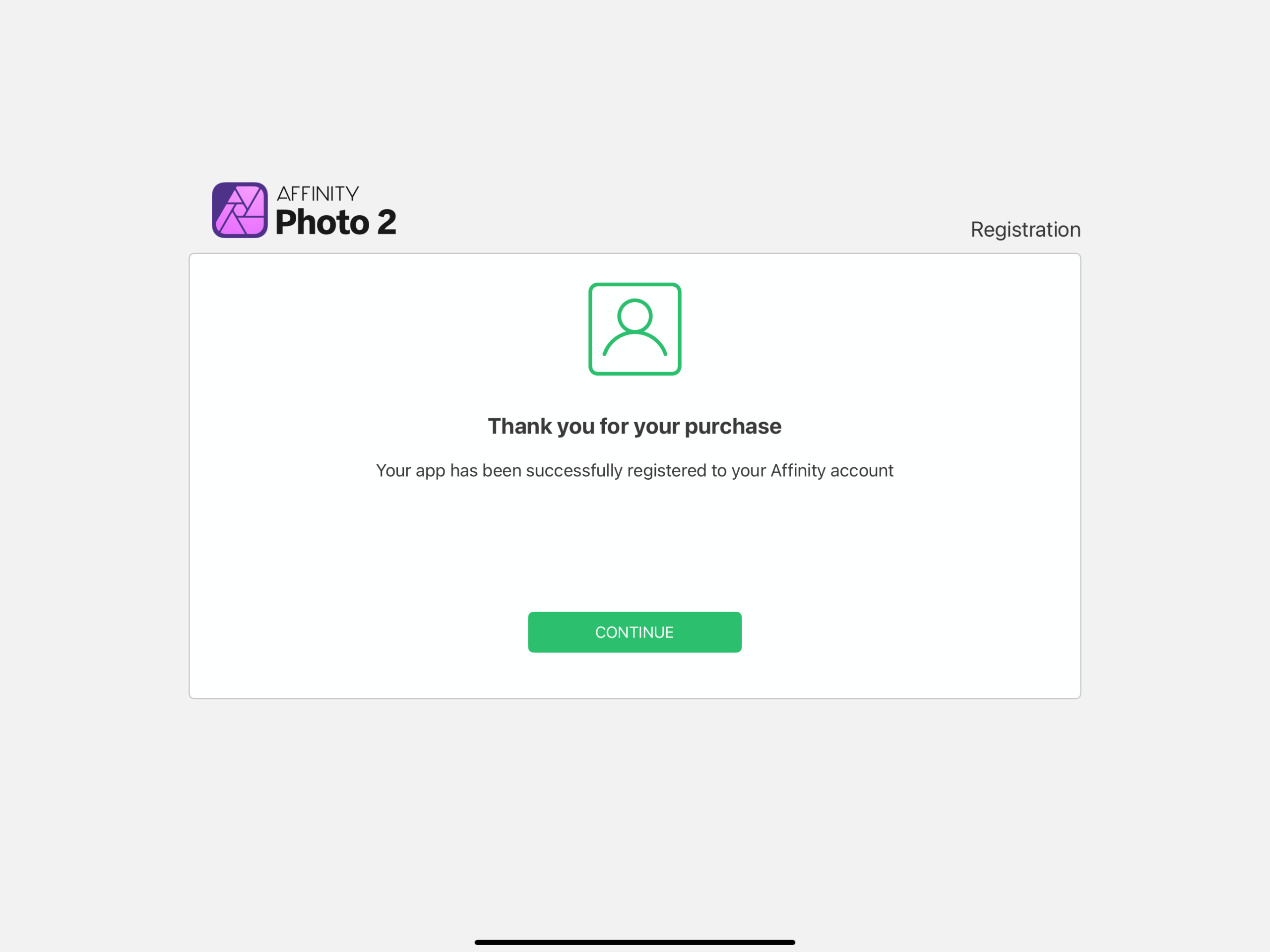 Affinity Photo for iPad