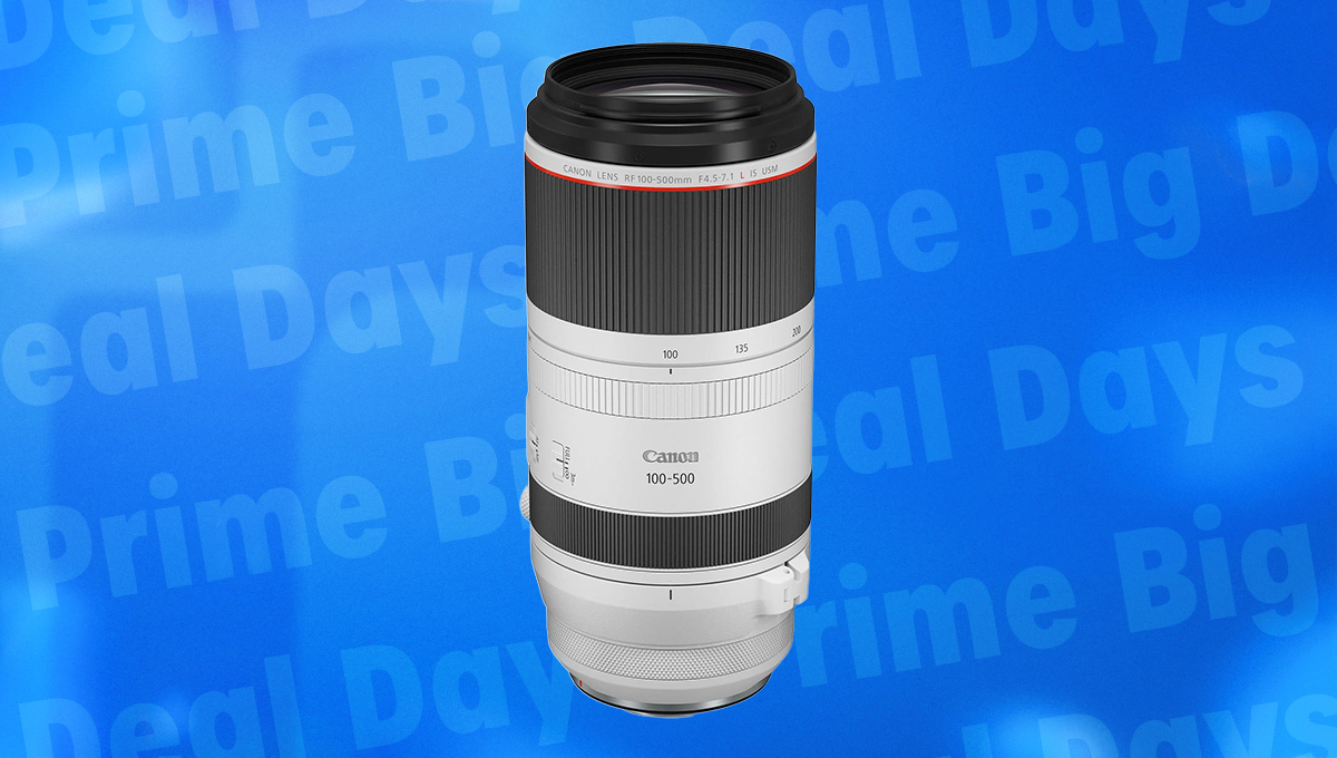$200 Off Canon RF100-500mm f/4.5-7.1L IS USM Lens for Prime Day