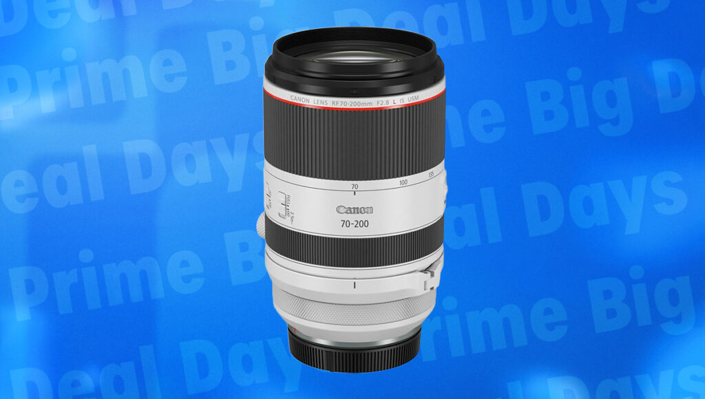 Canon RF70-200mm F2.8L IS USM Lens Drops $200 for Amazon Prime Big