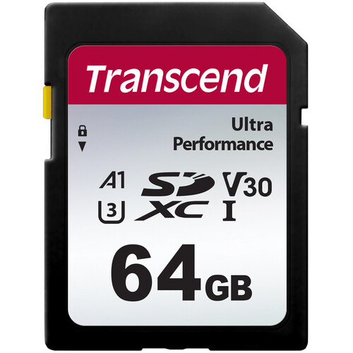 Stock photo of the Transcend SDXC UHS-I U3