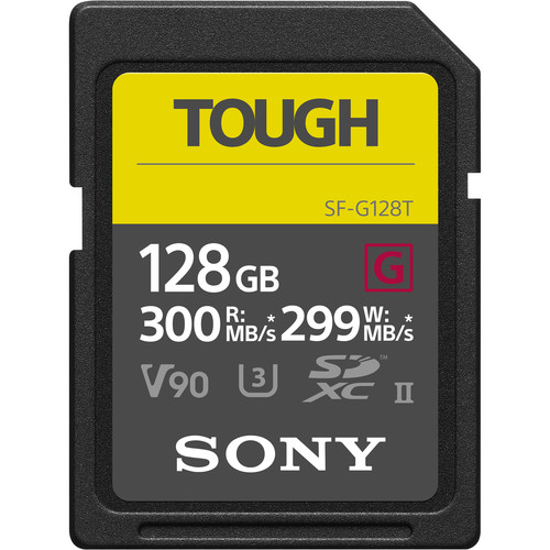 Stock photo of the Sony SF-G Tough Series UHS-II V90