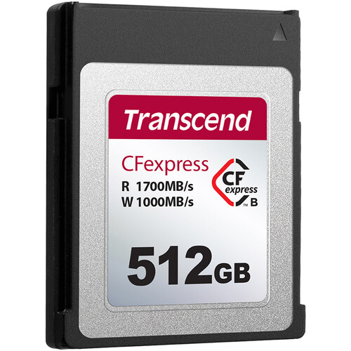 Stock photo of the Transcend CFexpress Type B