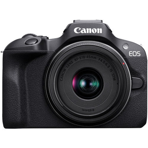 Stock photo of the Canon EOS R100