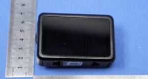 DJI Osmo Action 6 prototype image from the rear by the FCC