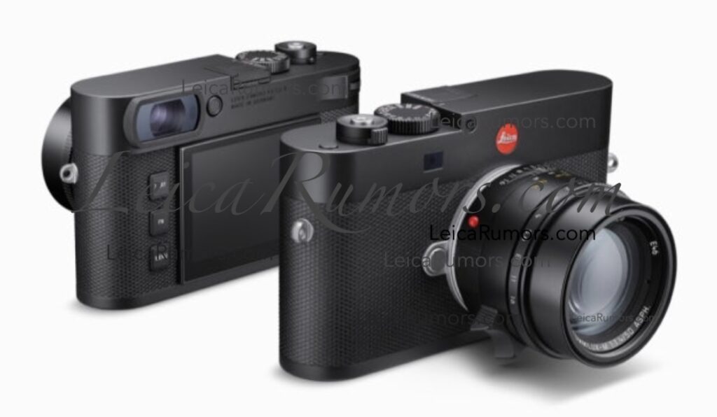 Leica M EV1 leaked image from Leica Rumors.