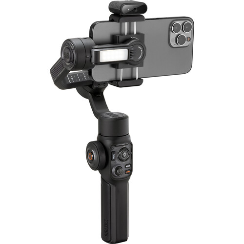 A product shot of the Zhiyun Smooth 5S AI