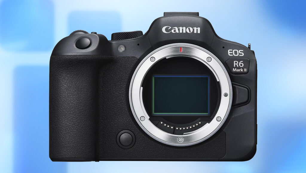 Stock image of the Canon EOS R6 Mark II Body