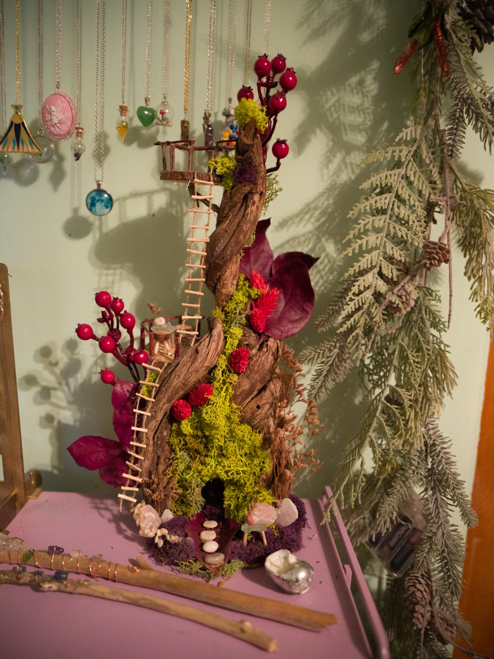 a Fairy display at a craft store