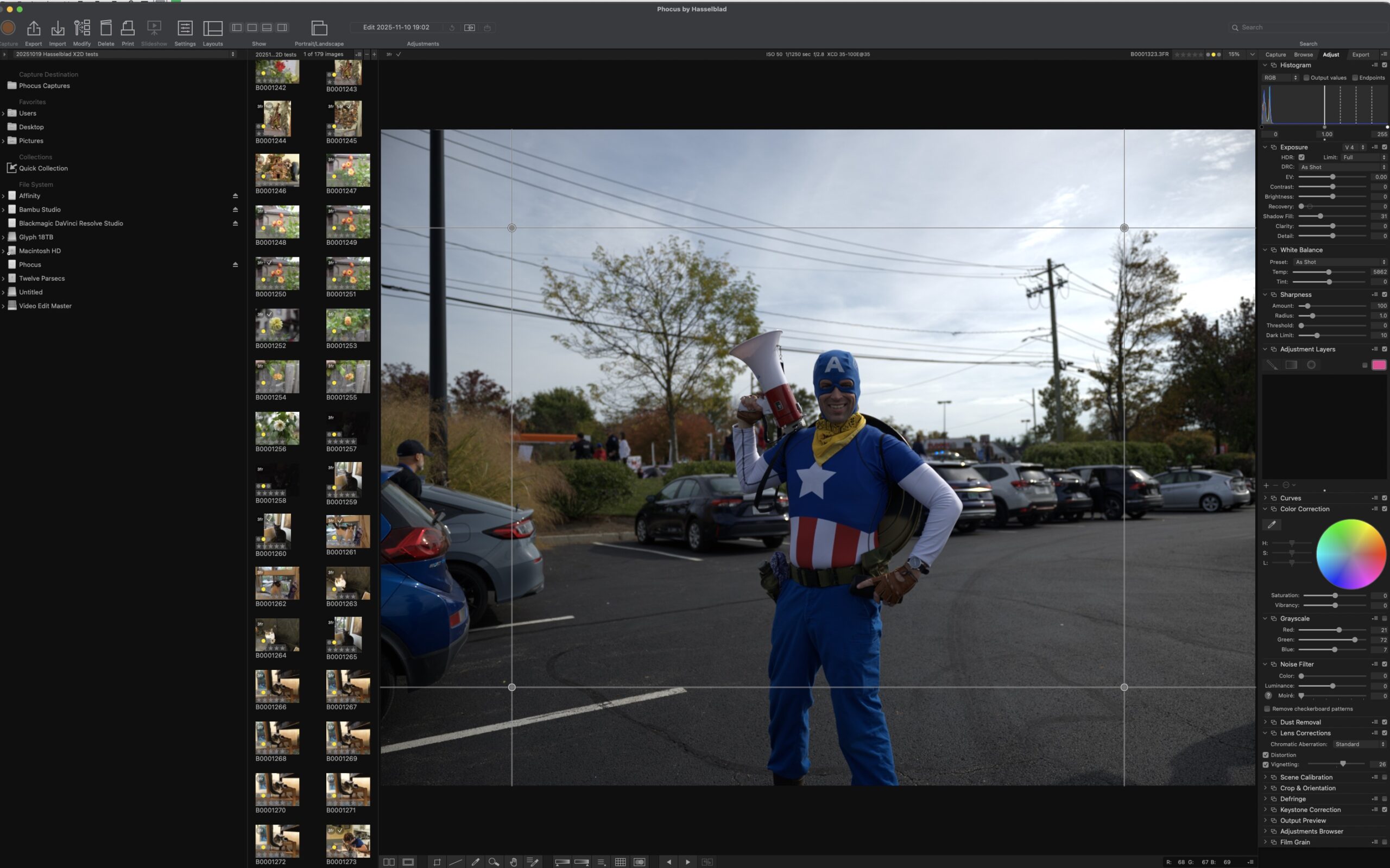 The Phocus software which is a bit of a dsiaster. 
