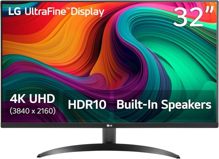 LG 32-inch 4K UHD Monitor (32UR500K-B UltraFine)