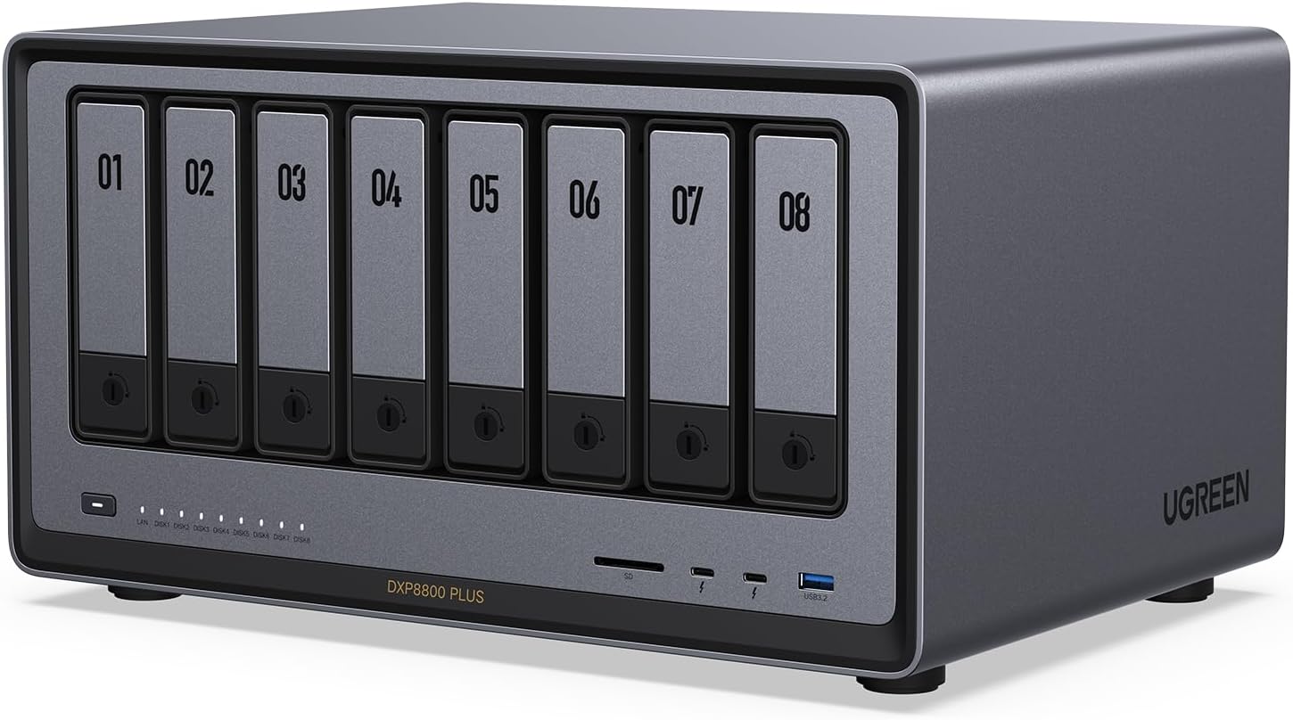 UGREEN デュアルドライブ NAS ブラック 10GbE 4-Bay NAS for Content Creators – UGREEN NAS US