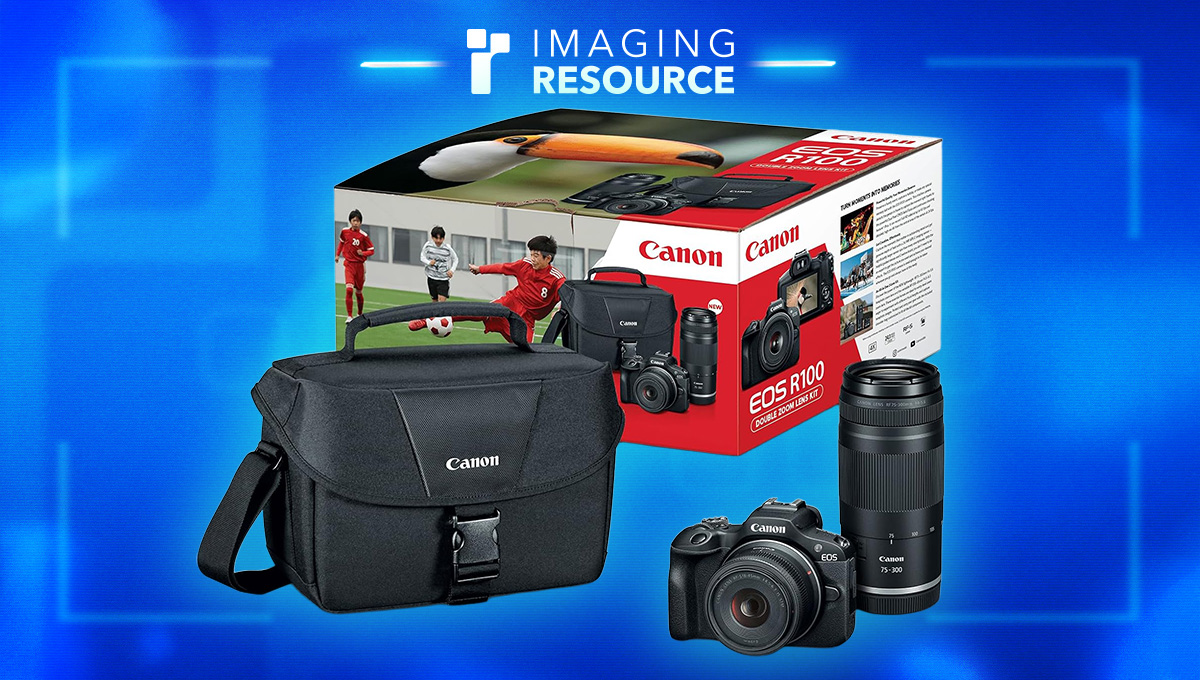 Grab one of Canon's Best Starter Zoom Kits for $180 off This Black