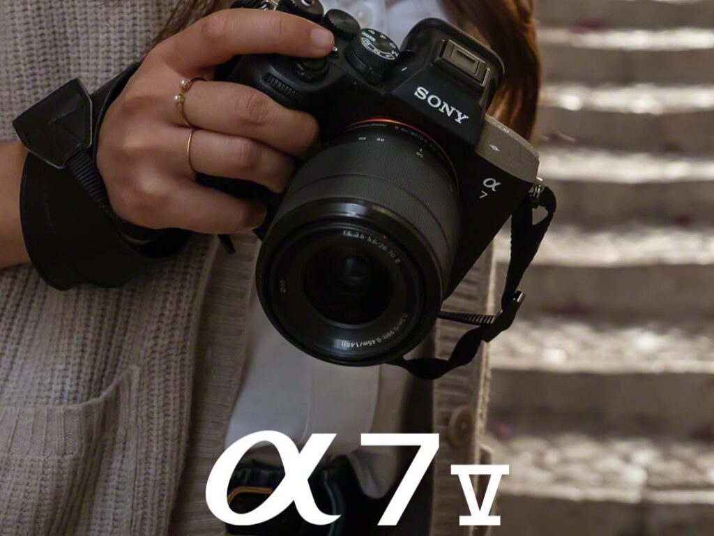 Sony A7 V product image from Sony.