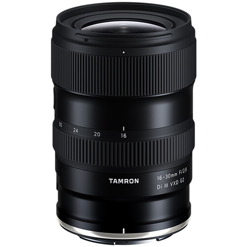 Stock image of the Tamron 16-30mm f2.8 Di III VXD G2 Lens (Nikon Z)
