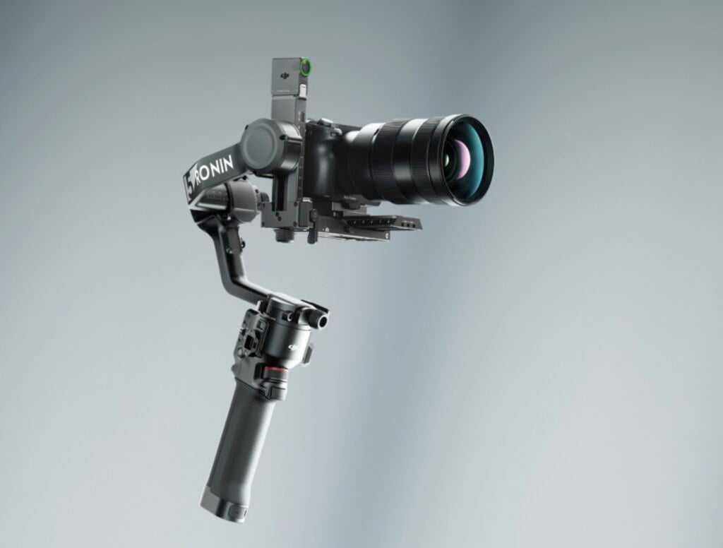 Studio shot of the DJI Ronin RS 5