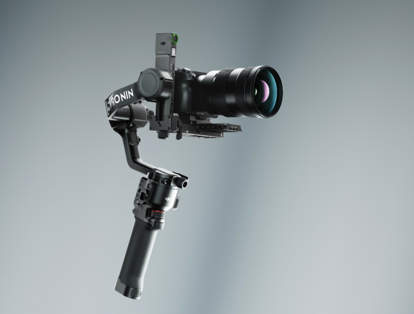 Studio shot of the DJI Ronin RS 5