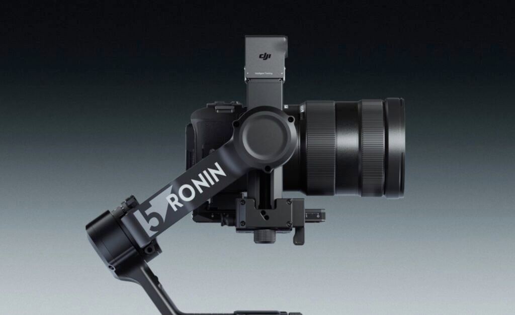 Studio shot of the DJI Ronin RS 5
