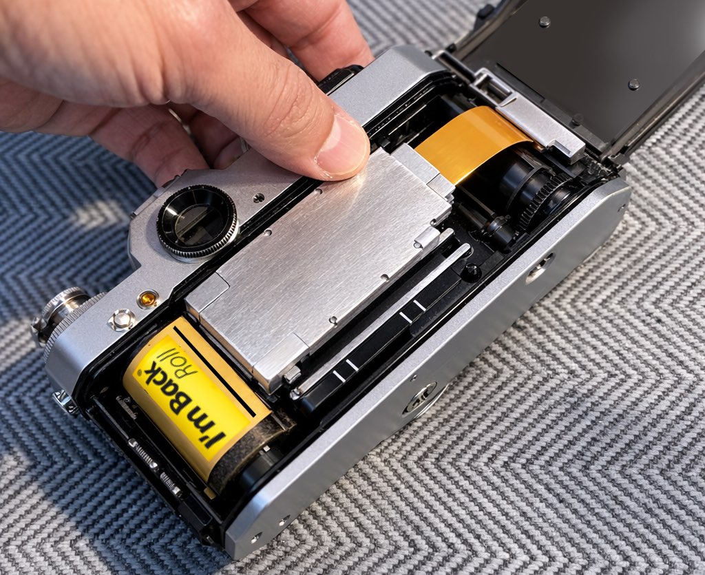 Film Camera Goes Digital From the Inside Out