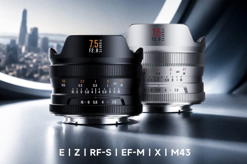 Brightin Star Launches Budget-Friendly 7.5mm F/2.8 Fisheye for APS