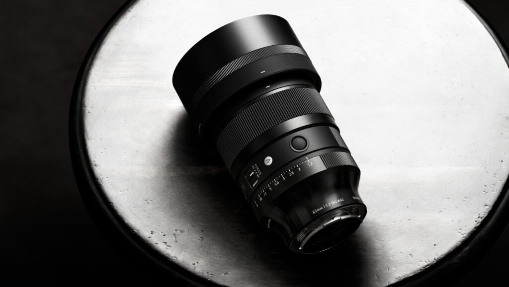 Sigma 85mm F/1.2 DG ART product image from Sigma.