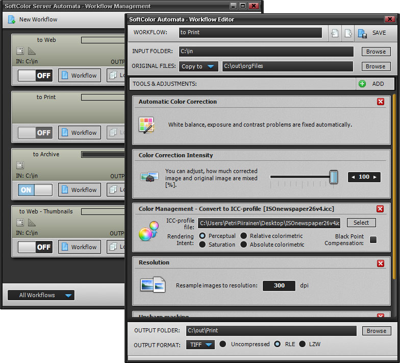 SoftColor Server Automata 1.0 - Smart and Easy Image Editing Automation ...