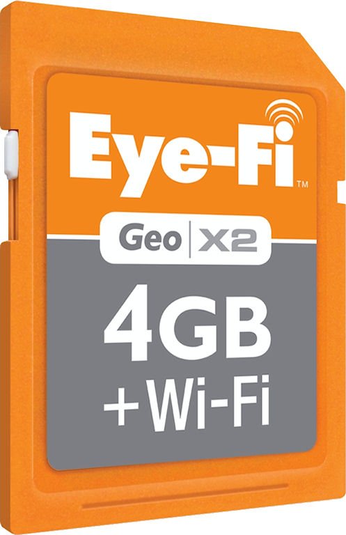 Eye-Fi Unveils New Eye-Fi Geo X2 Wireless Memory Card, Exclusive to ...