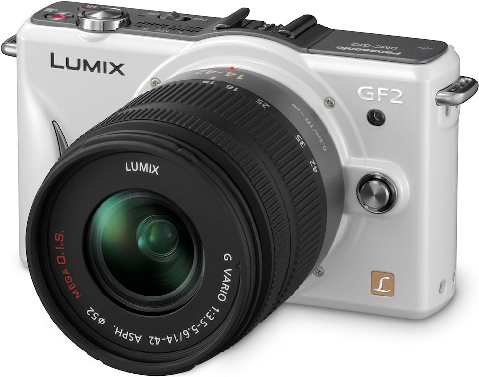 Panasonic GF2: Smallest interchangeable-lens camera with built-in flash ...