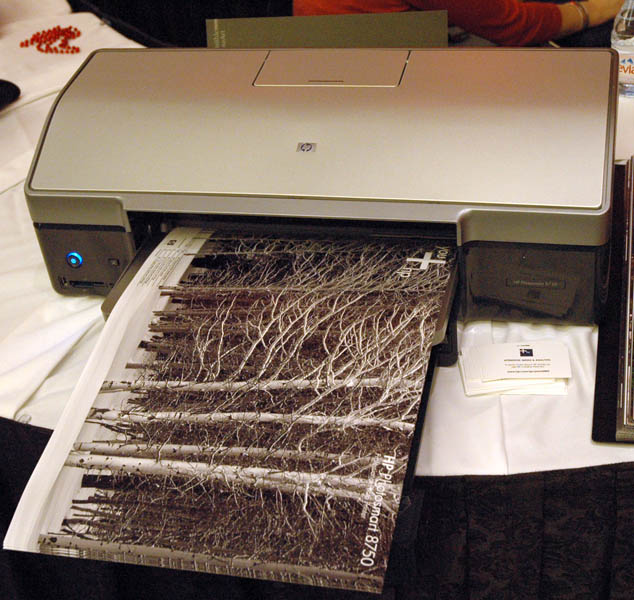 HP Photosmart 8750 Professional Photo Printer - Imaging Resource