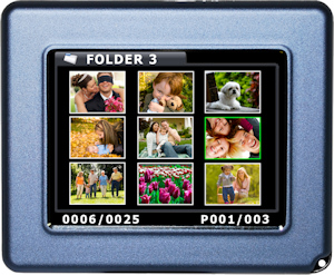 Digital Foci Ships Pocket Album Deluxe OLED 2.8 Photo Viewer - Imaging ...