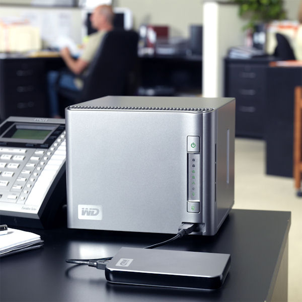 WD(R) Unveils Affordable, High-capacity Network Storage for Small ...