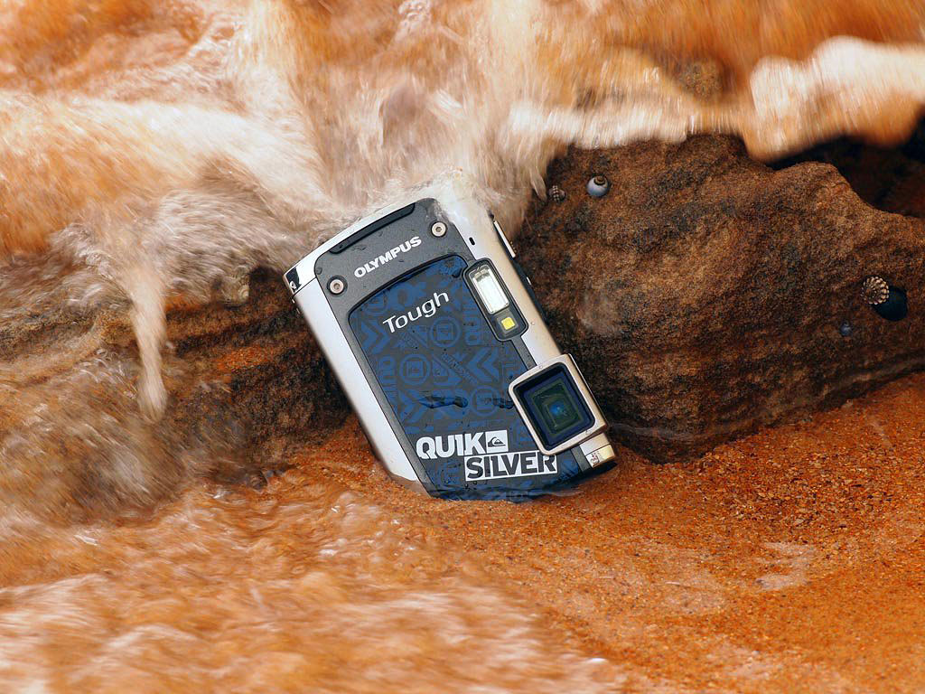 Ride the wave with the new Olympus TG-610 limited edition Quiksilver ...