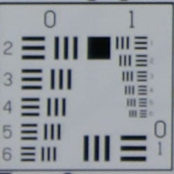 Telephoto: Stronger blurring in lower left corner.