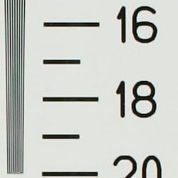 Strong detail to 1,600 lines horizontal
