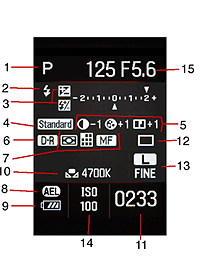 Sony Alpha DSLR-A100 Viewfinder image 7