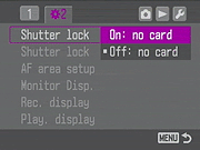 Sony Alpha DSLR-A100 Menus image 17