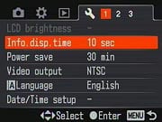 Sony Alpha DSLR-A200 Menus image 18