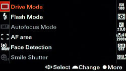 Sony Alpha SLT-A33 Menus image 24