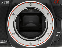 Sony Alpha DSLR-A330 Optics image 1