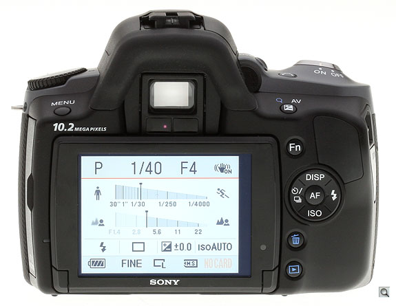 Sony Alpha DSLR-A330 Overview image 8
