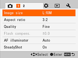 Sony Alpha DSLR-A330 Overview image 15