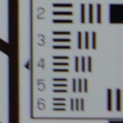 Tele: Also soft in the corners (lower right)