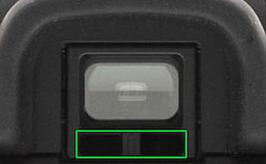 Sony Alpha DSLR-A350 Viewfinder image 2