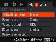 Sony Alpha DSLR-A350 Menus image 18