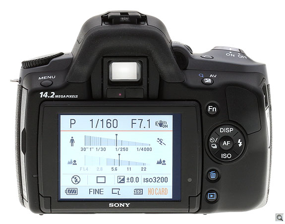 Sony Alpha DSLR-A380 Overview image 8